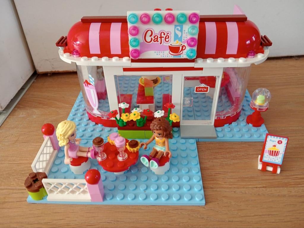 Leuke Lego Friends Café set, Ophalen of Verzenden, Gebruikt, Complete set, Lego