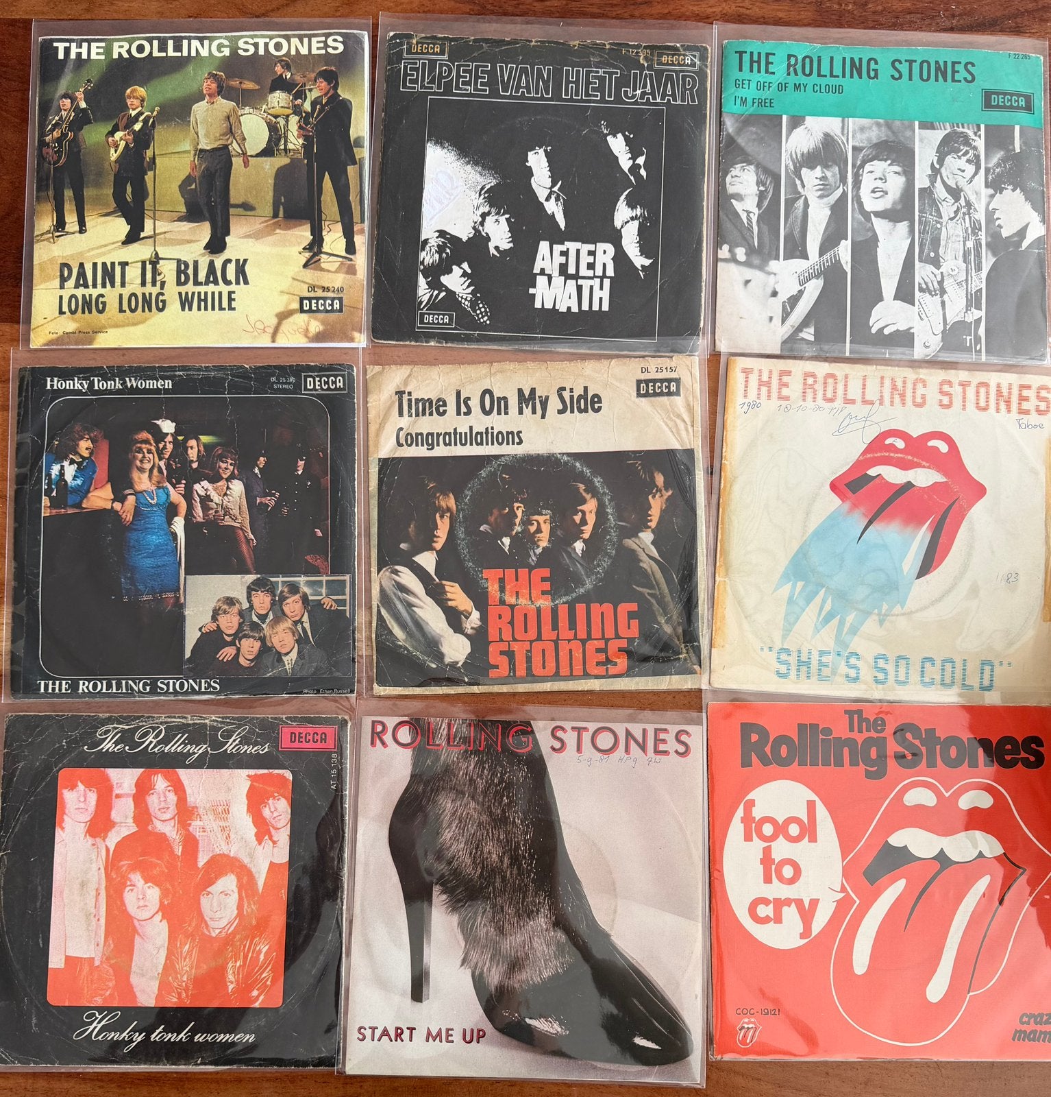Partij singles; The Who, Stones, Bowie, Deep Purple Toppers!, Cd's en Dvd's, Vinyl Singles, Ophalen of Verzenden, Gebruikt, Pop