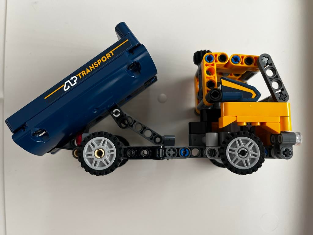 Lego Technic Kiepwagen 42147, Ophalen of Verzenden, Zo goed als nieuw