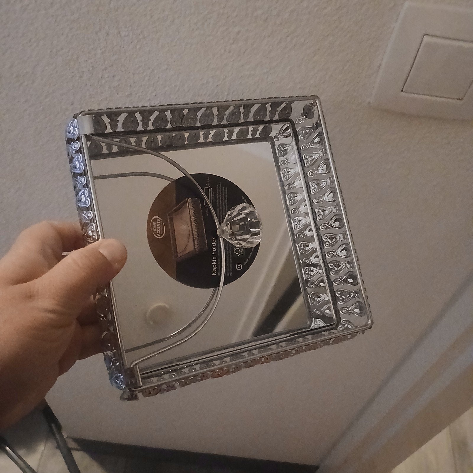 Servetten houder nieuw, Ophalen, Nieuw, Glas, Overige stijlen