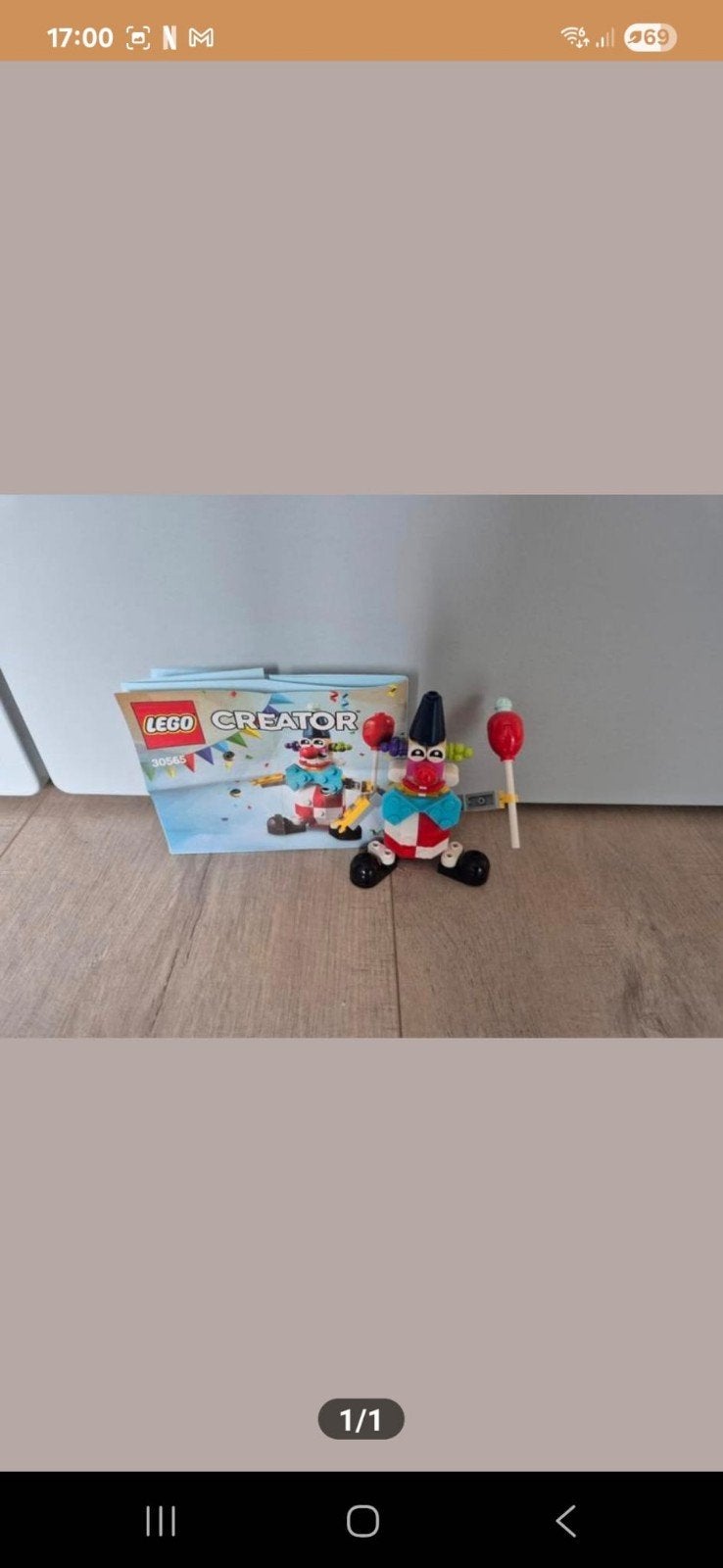 LEGO Creator 30565 Clown, Ophalen of Verzenden, Zo goed als nieuw, Overige merken