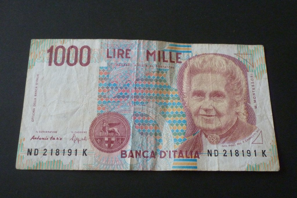 Bankbiljet - Italie - 1000 lire 1990 fr+ (bc 47, Ophalen of Verzenden, Italië, Los biljet