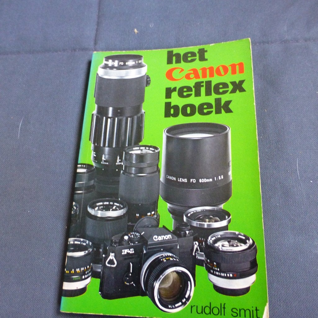 Canon camera  Reflex boek, Boeken, Fotograferen en Filmen, Ophalen of Verzenden, Zo goed als nieuw, Rudolf Smit
