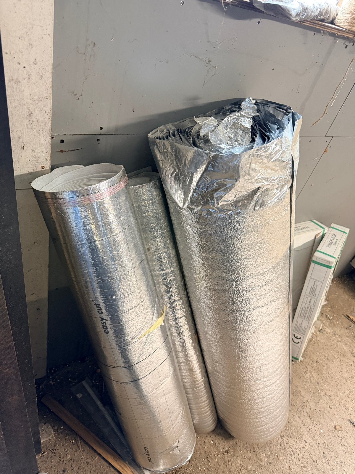3 rollen folie ondervloer voor laminaat, Overige materialen, Nieuw, 15 m² of meer, Vloerisolatie
