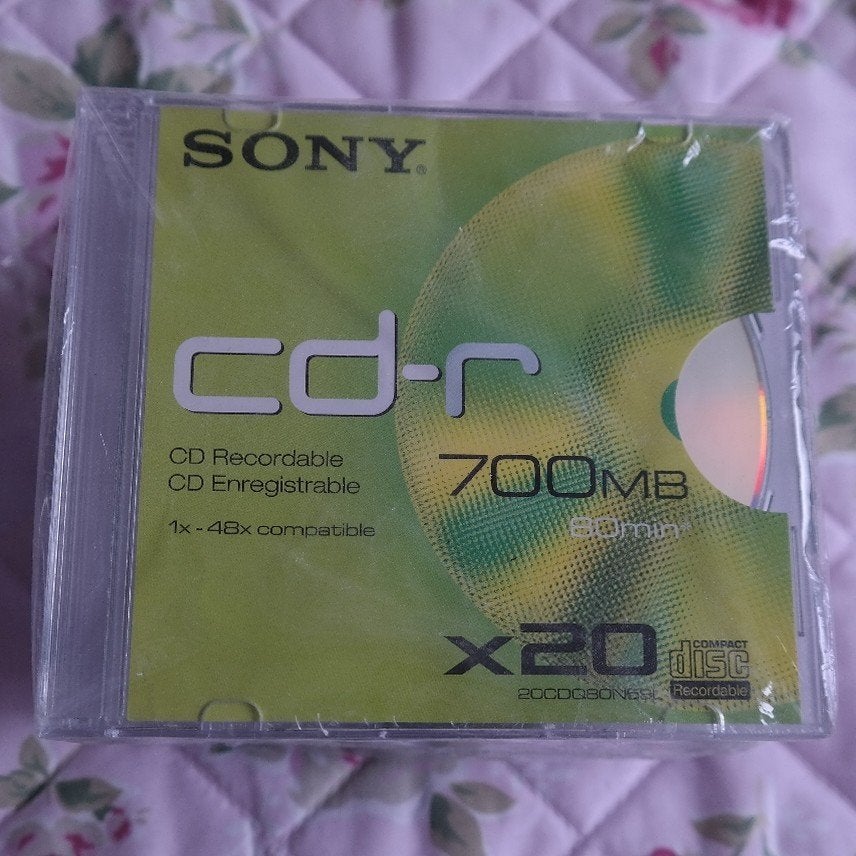 Sony CD-R 700mb, Ophalen of Verzenden, Nieuw, Cd, Sony