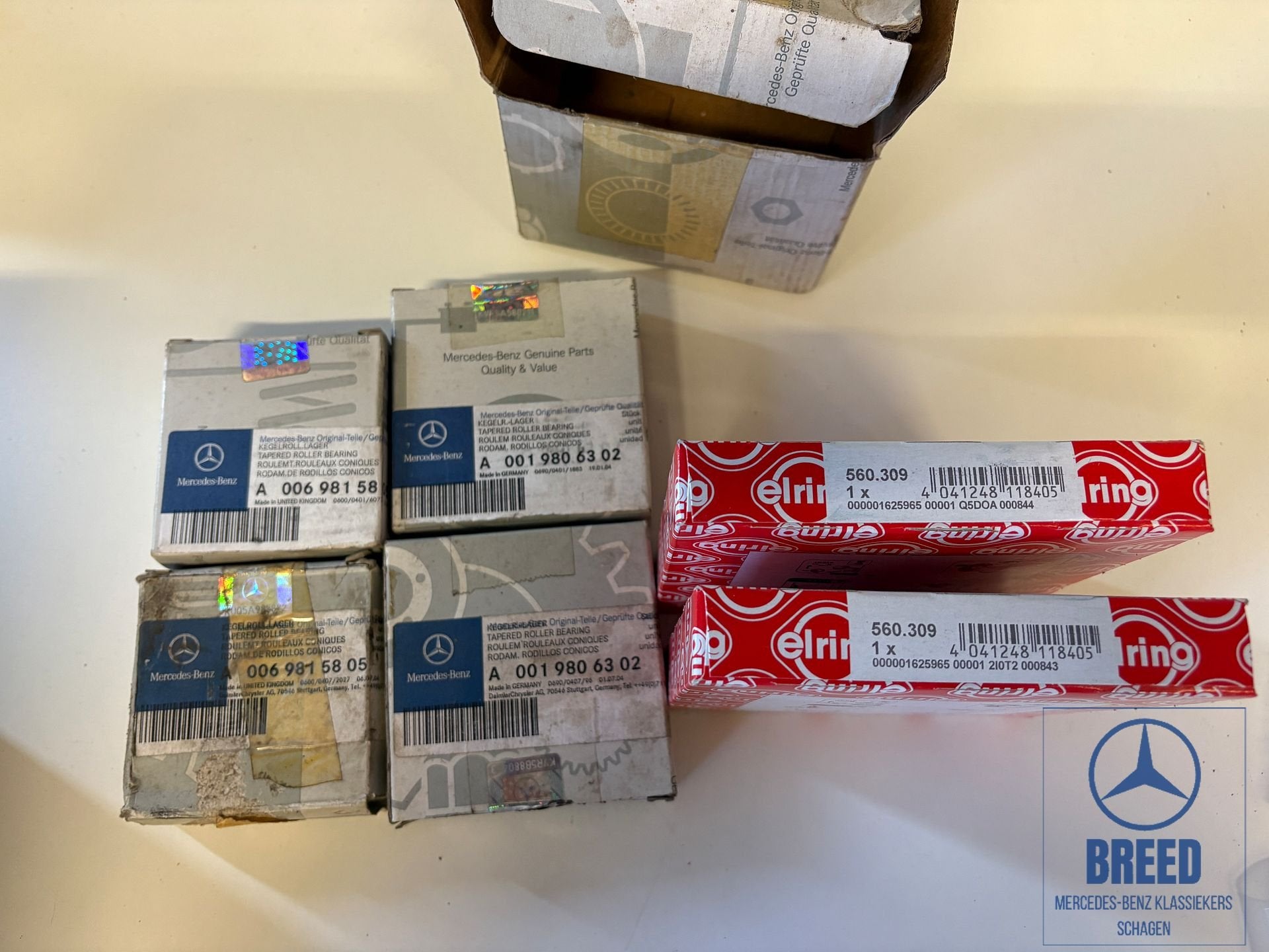 NOS wiellagerset L+R voor Mercedes-Benz W601 W602 W611 T1 TN, -, Nieuw, Ophalen of Verzenden, -