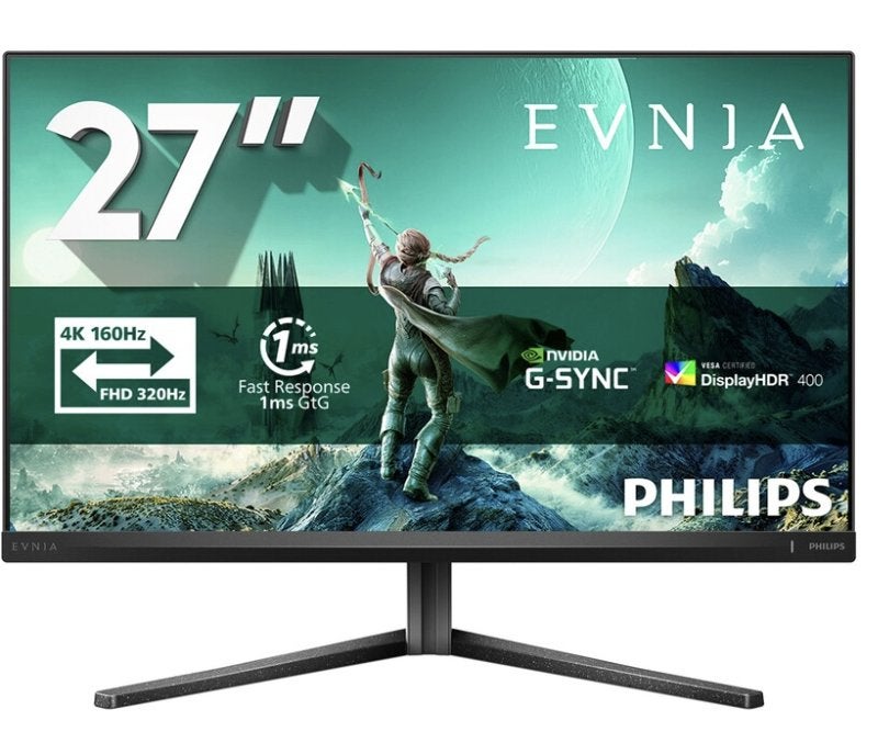 27 inch 4 k monitor Philips Envia, Computers en Software, Monitoren, Ophalen, In hoogte verstelbaar, IPS, Phillips.