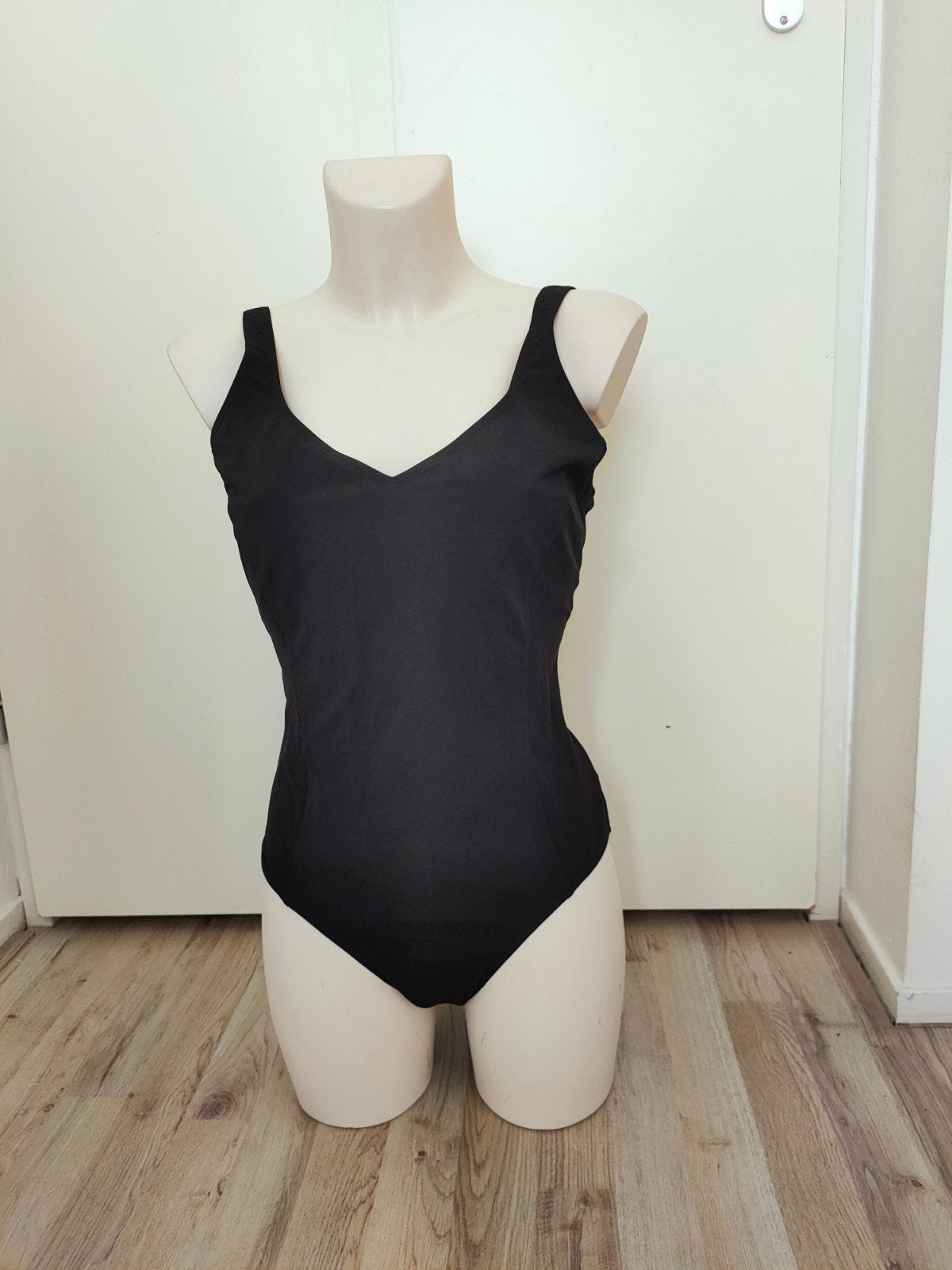 Zwart HEMA Badpak Maat L - Zo goed als nieuw, Kleding | Dames, Zwart, Badpak, Ophalen of Verzenden, Zo goed als nieuw