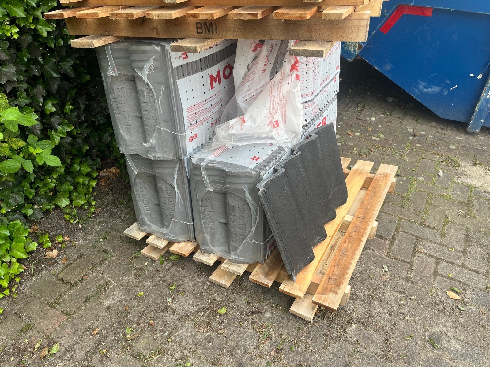 Monier sneldak dakpannen - Nieuw in verpakking, Steen of Klei, Zwart, Nieuw, Ophalen of Verzenden