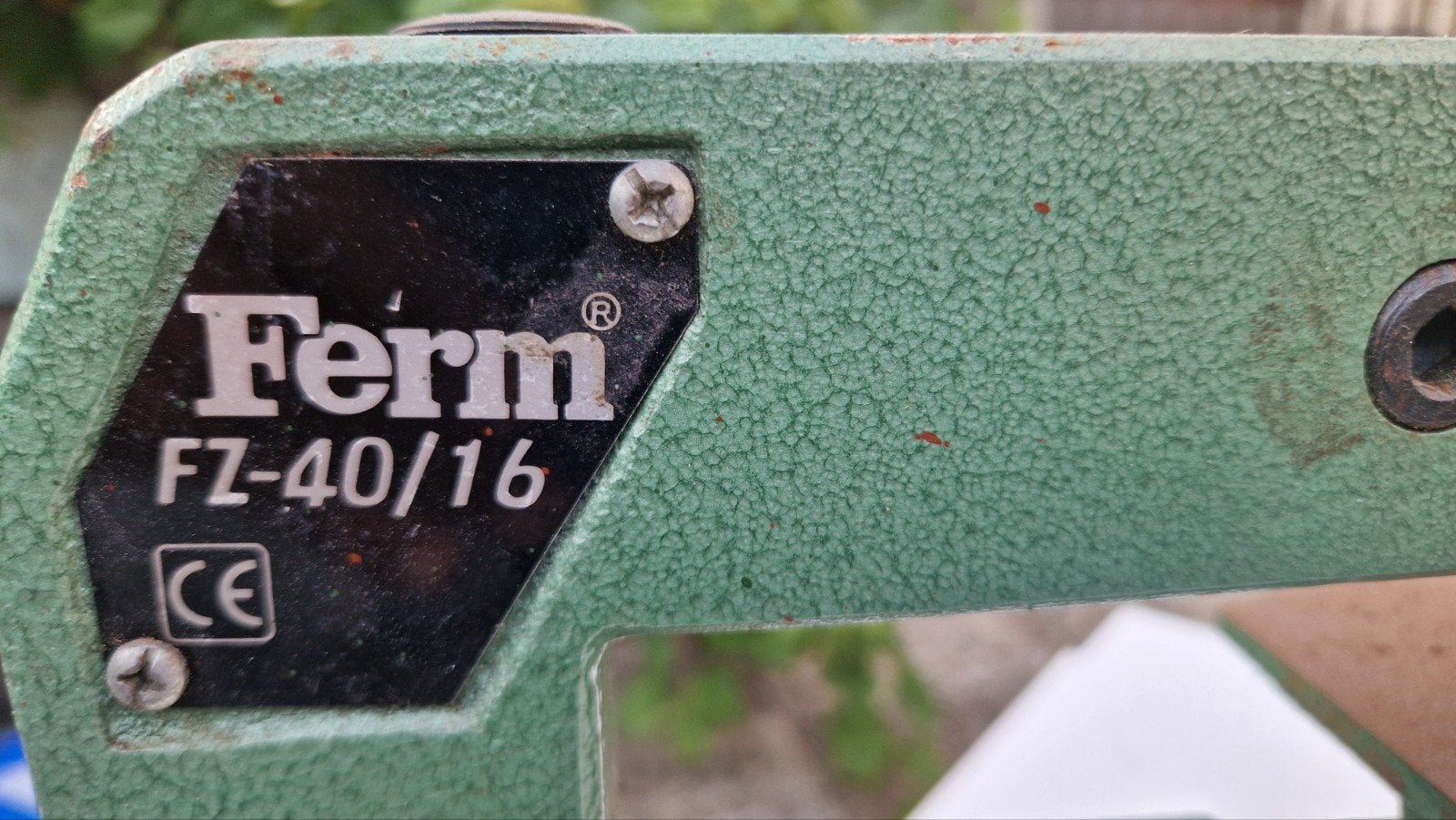 Ferm FZ-40/16 Figuurzaag - 110W, Doe-het-zelf en Verbouw, Gereedschap | Zaagmachines, Ophalen, Minder dan 30 mm, Gebruikt, Ferm