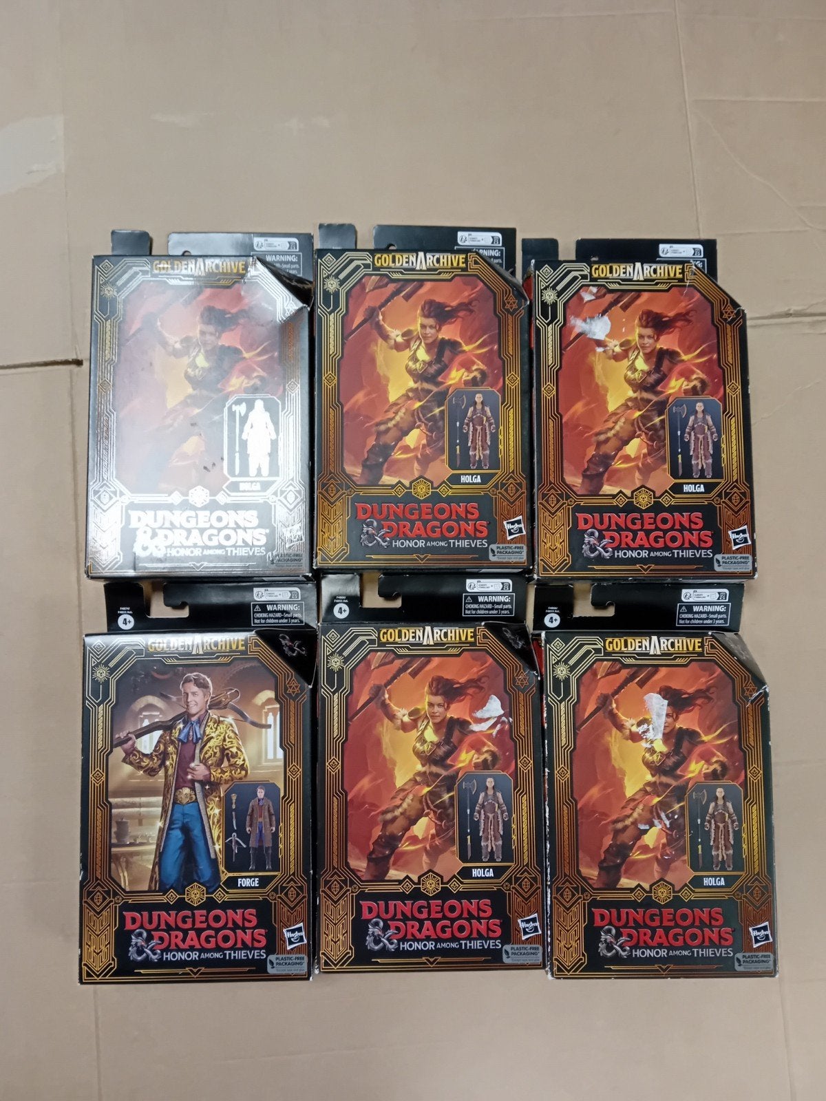 Dungeons & Dragons Golden Archive Actiefiguren (6 stuks), Nieuw, Ophalen of Verzenden, Hasbro European Services, 4 The Square, Stockley Park, Uxbridge, Middlesex, UB11 1ET, UK