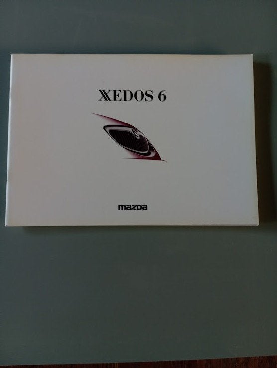 Mazda Xedos 6 [ 6 / 1992 ] 36 pag., Verzenden, Zo goed als nieuw, Mazda