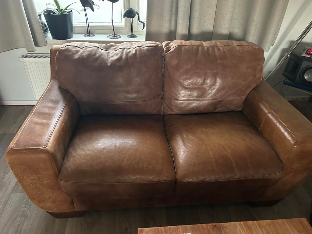 2 en 3 zits bank te koop, Ophalen, Gebruikt, Overige maten, 150 tot 200 cm