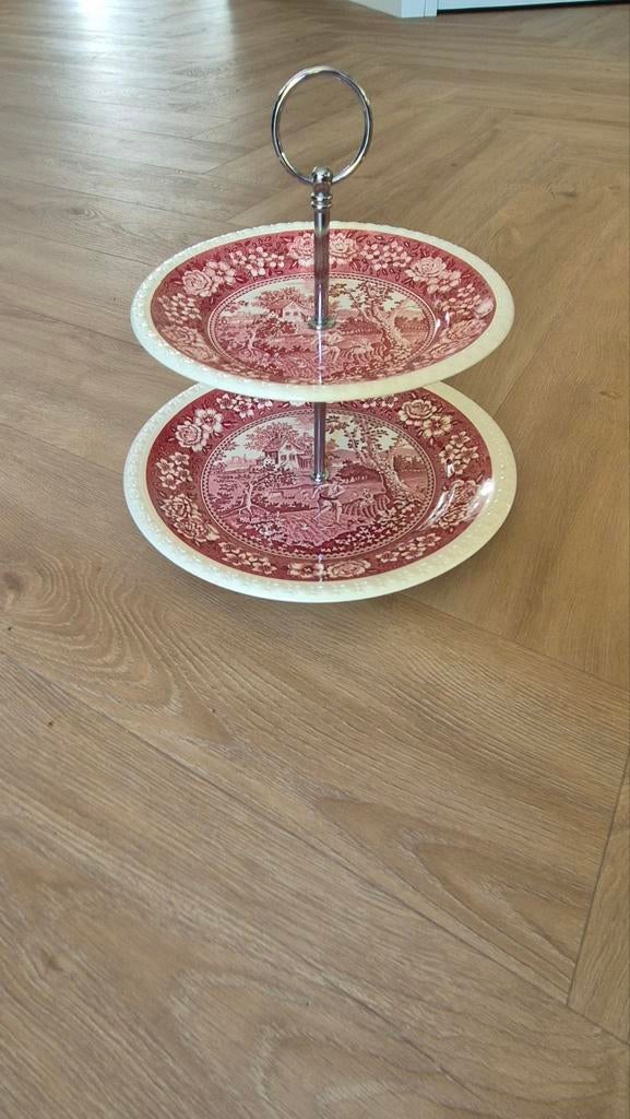 Villeroy & Boch Etagere - Burgenland Rood, Ophalen of Verzenden, Porselein, Overige stijlen, Bord(en)