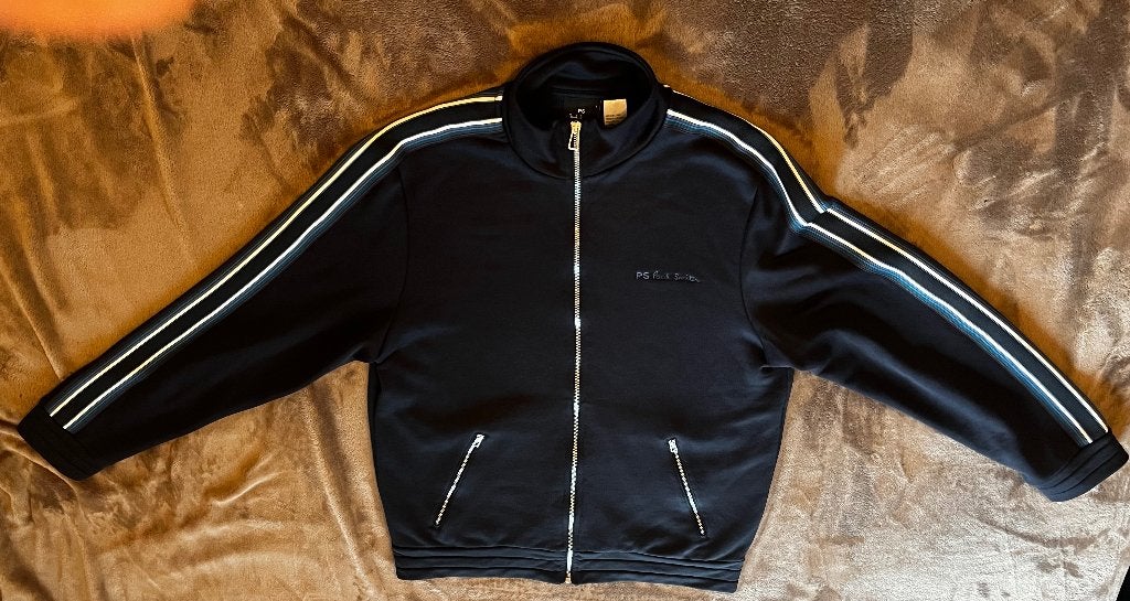 Originele PS Paul Smith Track Jacket / Vest – Maat L zgan, Kleding | Heren, Maat 52/54 (L), Paul Smith, Blauw, Ophalen of Verzenden