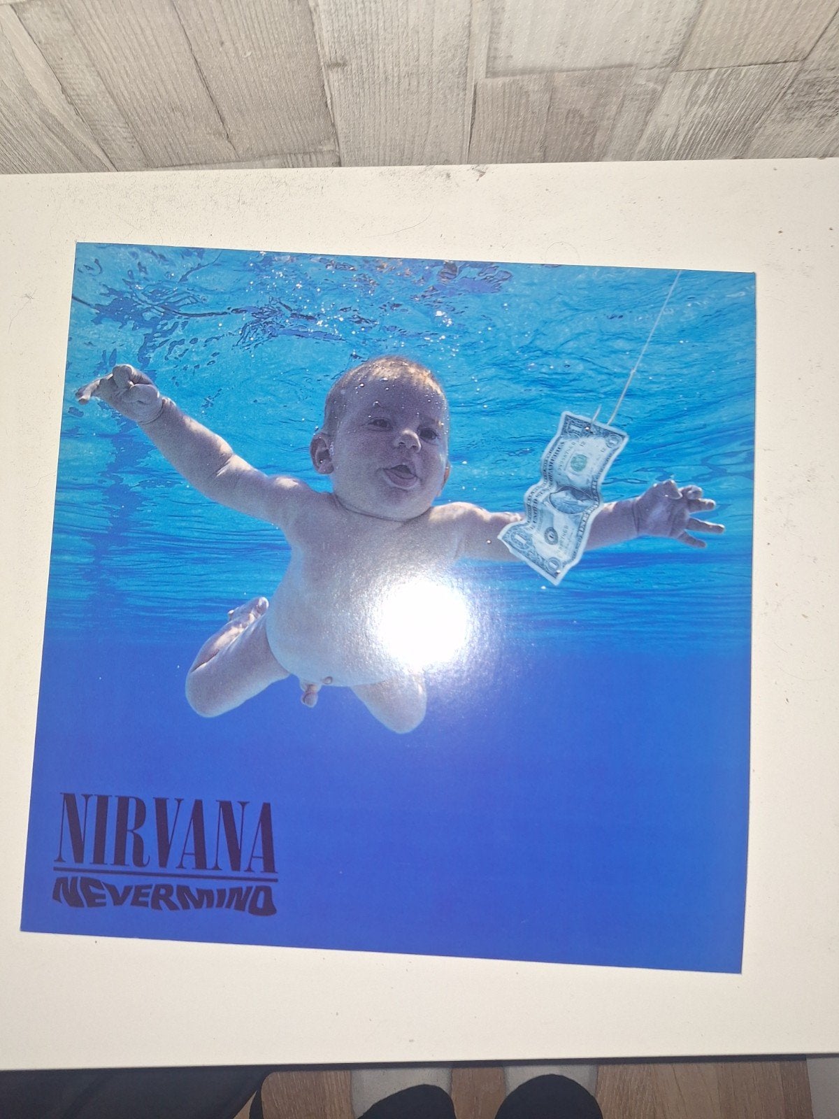 Nirvana nevermind plaat, Ophalen of Verzenden, Zo goed als nieuw, Platenspeler-onderdeel, Overige merken