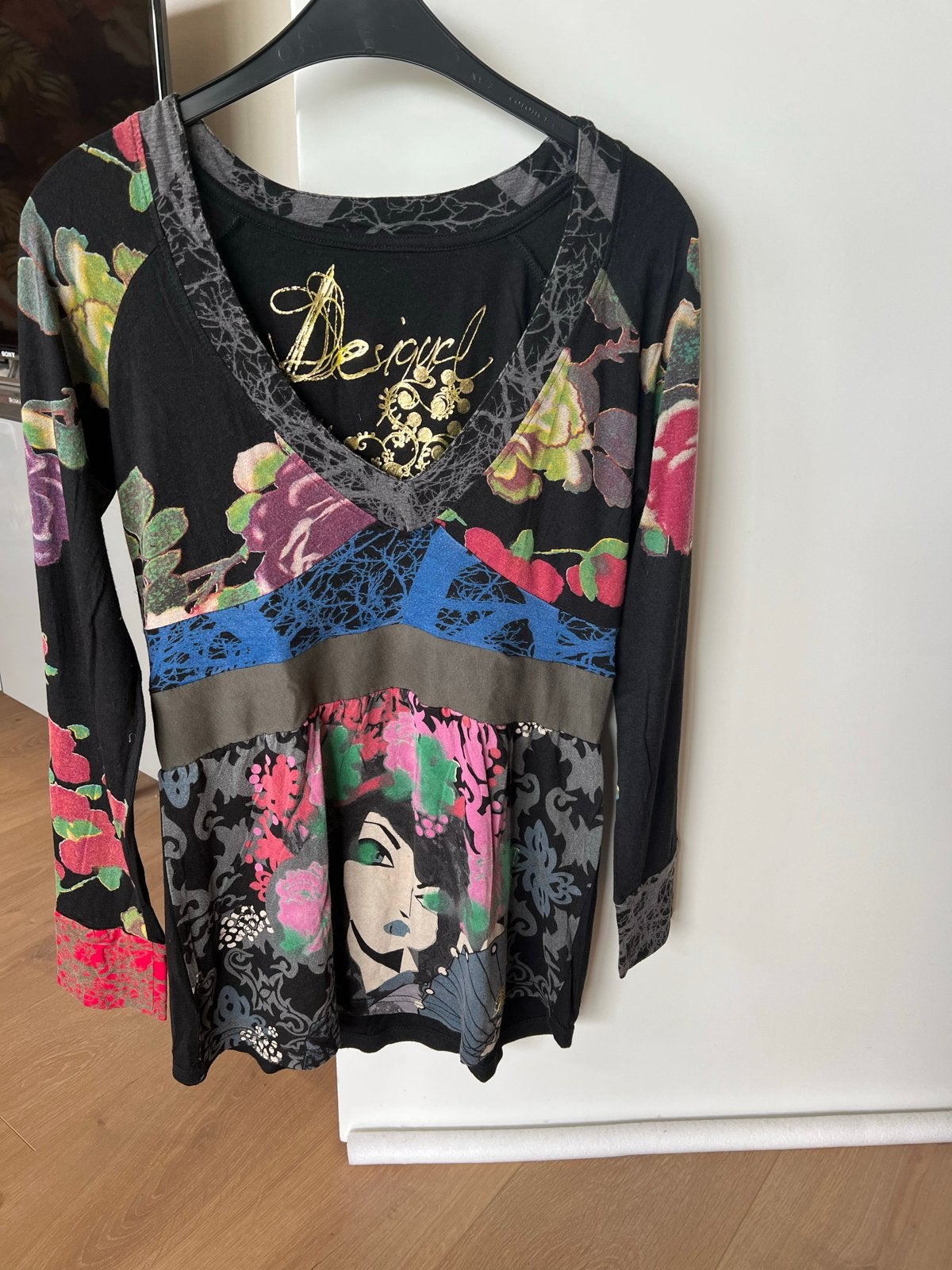 Desigual Tuniek Maat 38 met Lange Mouwen, Ophalen of Verzenden, Gedragen, Maat 38/40 (M), Overige kleuren