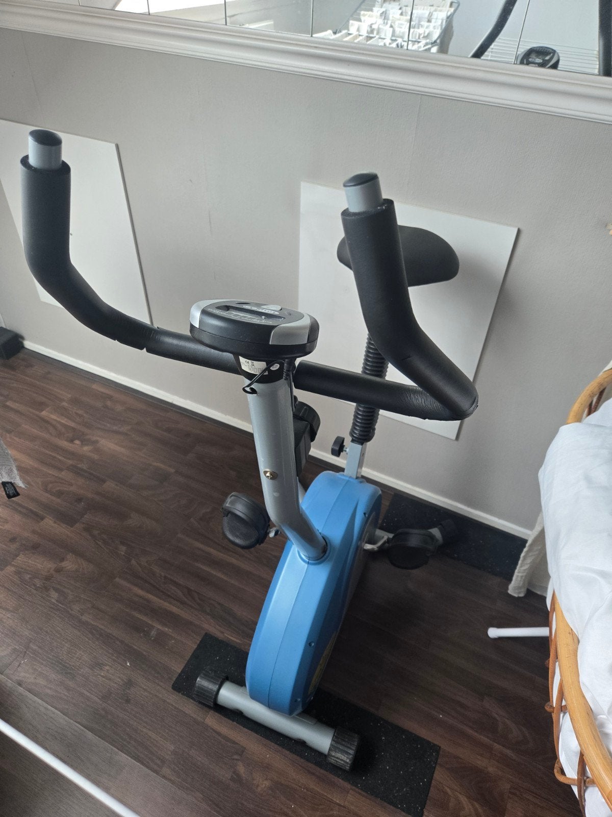 Hometrainer Impec, Sport en Fitness, Fitnessapparatuur, Ophalen, Gebruikt, Metaal, Benen