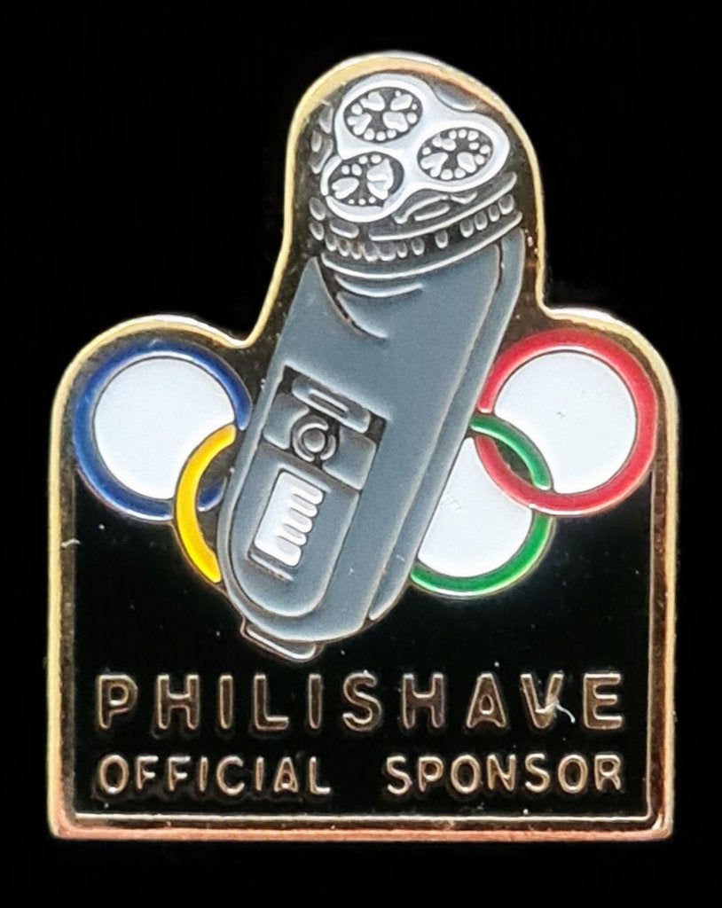 Philishave Official Sponsor O.S, Verzenden, Zo goed als nieuw, Merk, Speldje of Pin