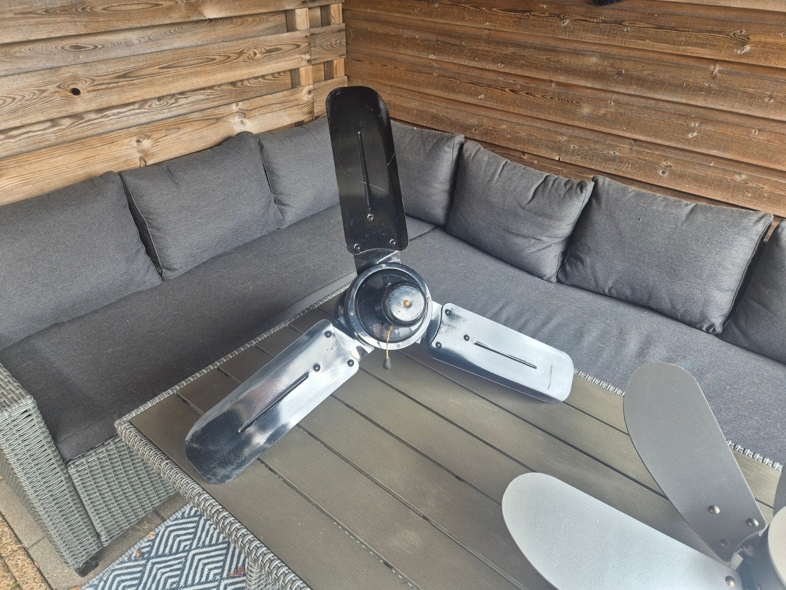 Plafondventilator metaal met 3 standen, Witgoed en Apparatuur, Ventilatoren, Ophalen, Gebruikt, Plafondventilator