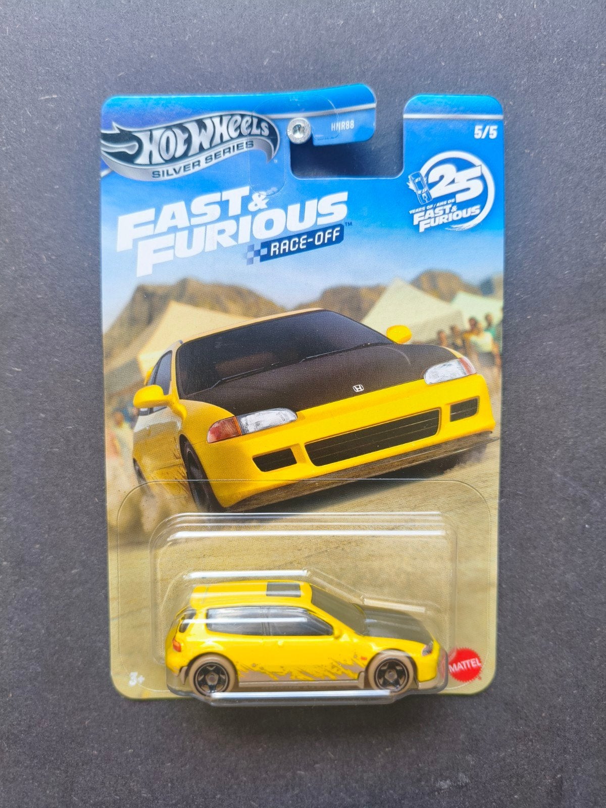 Hot Wheels Fast & Furious Honda Civic EG - Silver Series, Ophalen of Verzenden, Nieuw, Auto