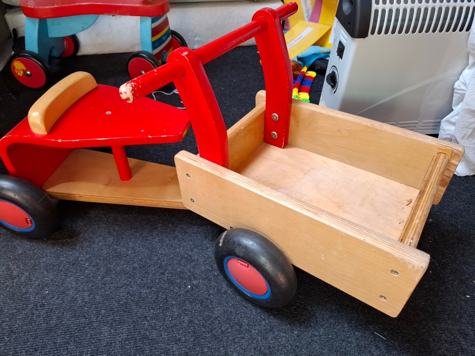 Bakfiets voor peuter/kleuter, Ophalen, Gebruikt, Loopfiets