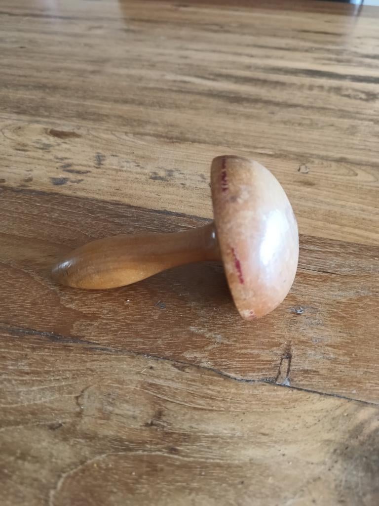 Paddestoel om sokken mee te stoppen hout 11 cm, Ophalen of Verzenden, Haken
