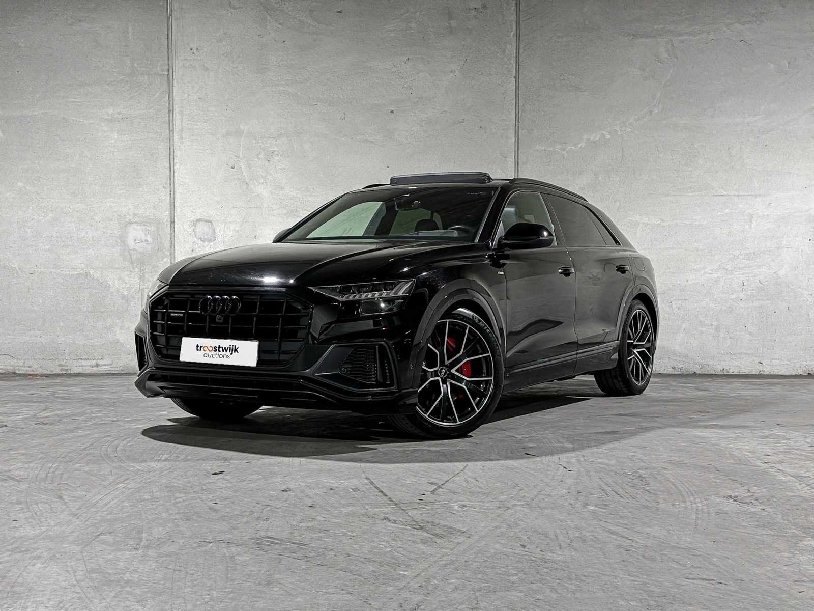 Audi Q8 55 TFSI e 3.0 V6 Quattro Pro Line 476pk 2021, L-766-, Auto's, Automaat, Gebruikt, 2995 cc, Q8