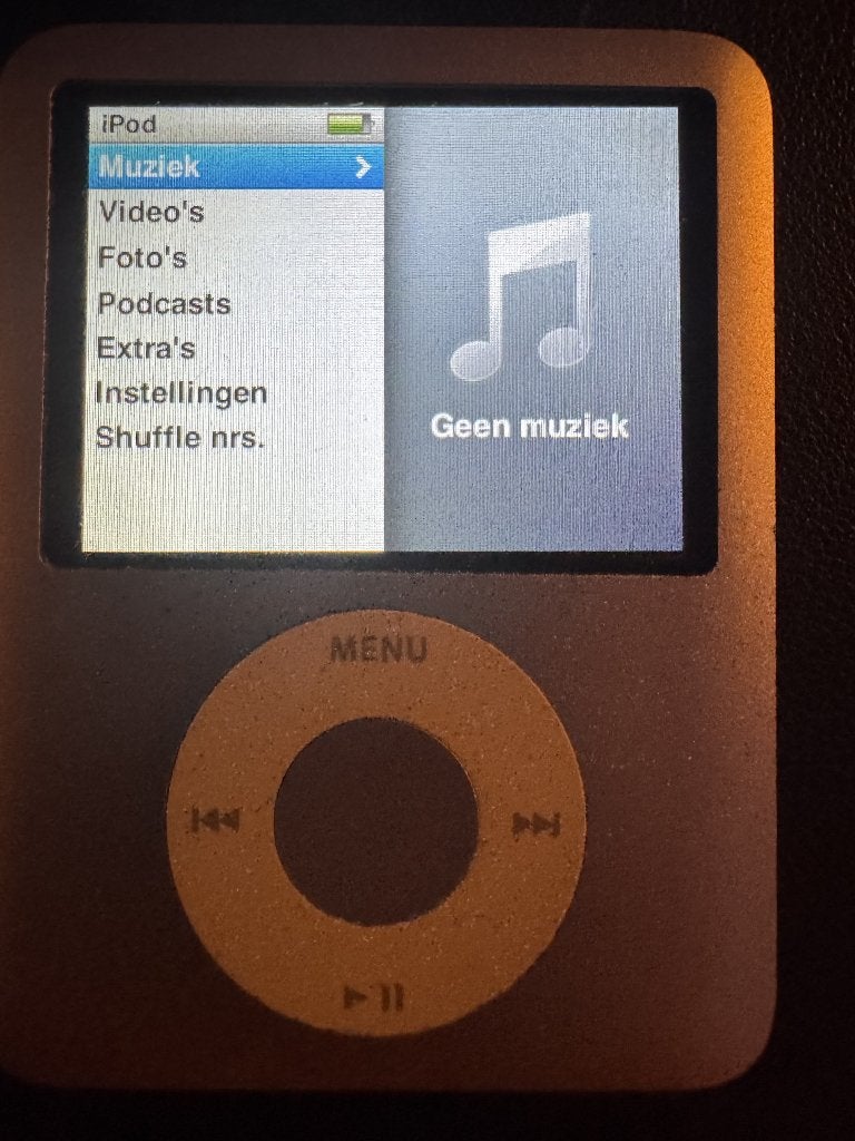Apple iPod Nano 3e generatie 4GB - Zilver, Gebruikt, Ophalen of Verzenden, Nano, Zilver
