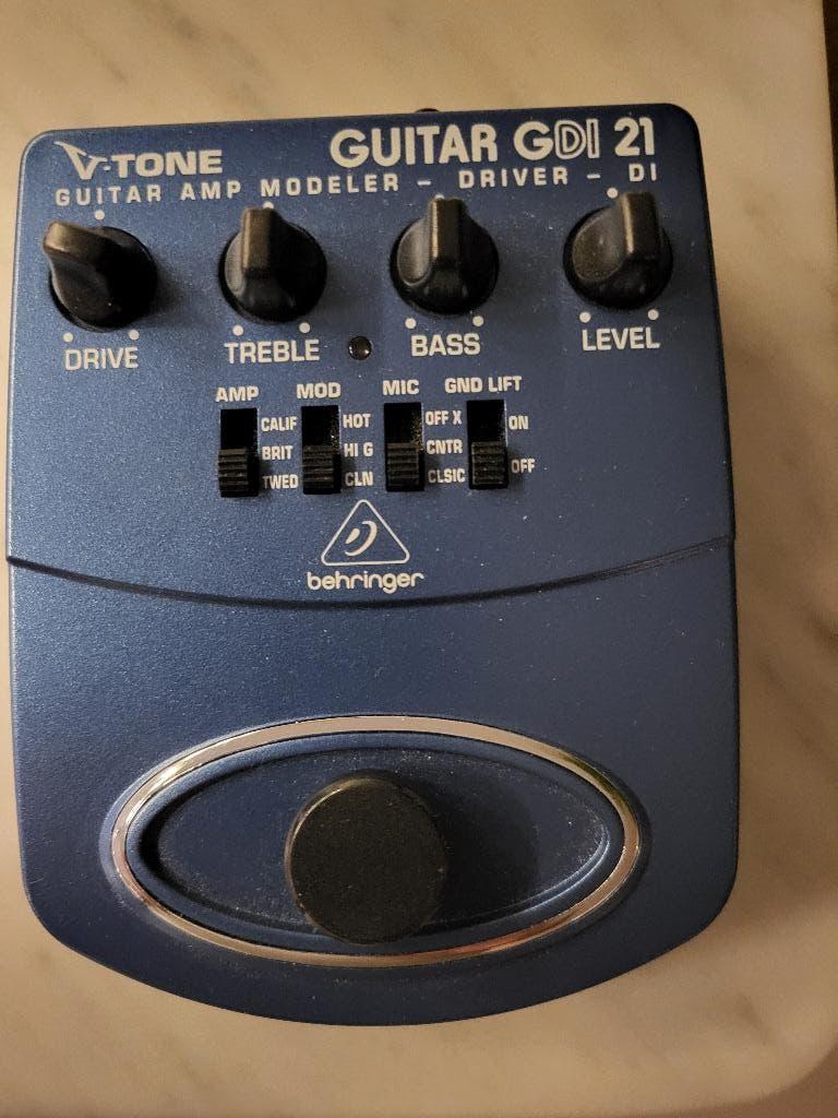 Behringer V-tone GDI21, Muziek en Instrumenten, Effecten, Ophalen of Verzenden, Zo goed als nieuw, Overige typen