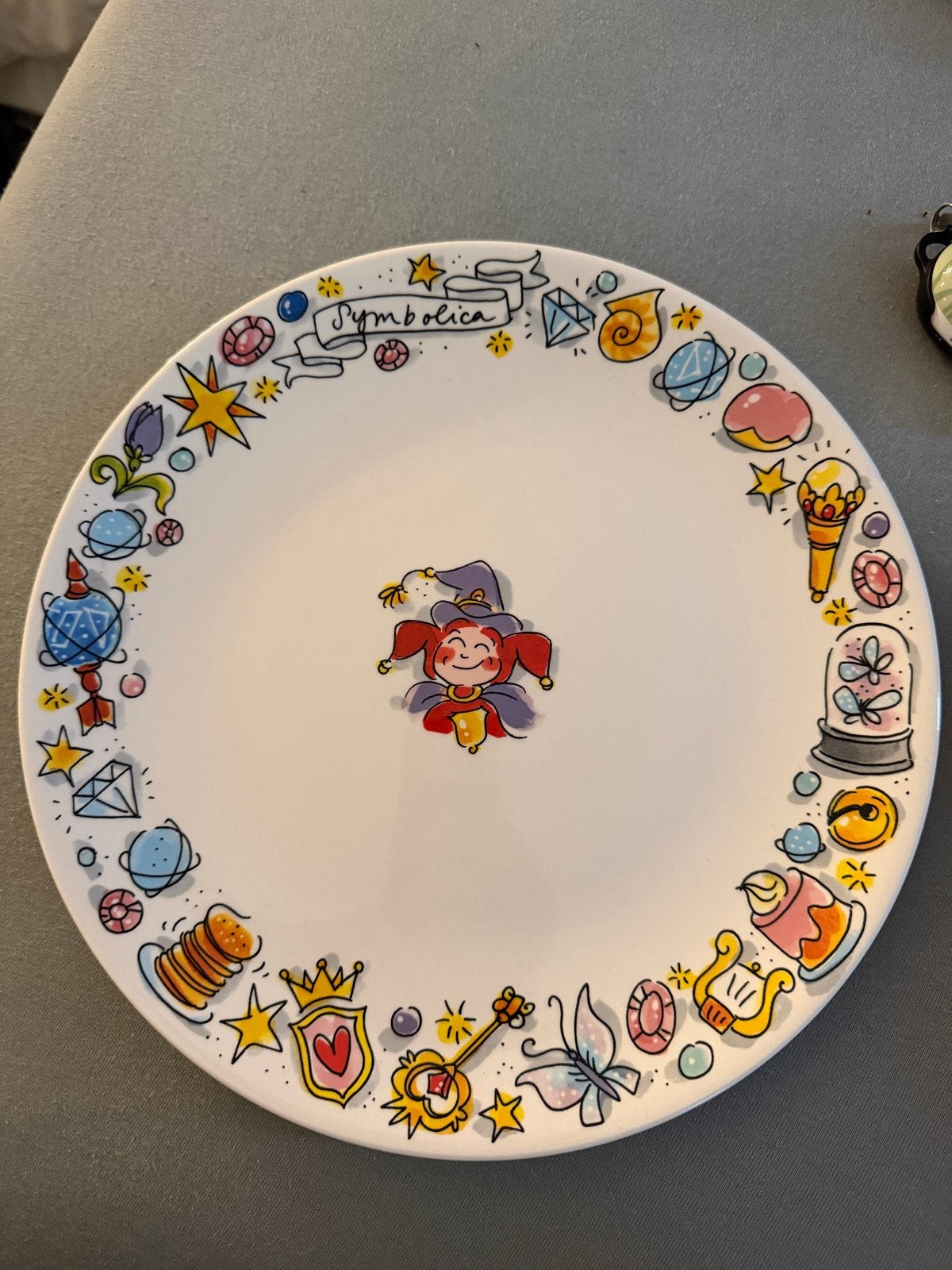 Efteling Symbolica bord van Blond Amsterdam, Ophalen, Keramiek, Nieuw, Bord(en)