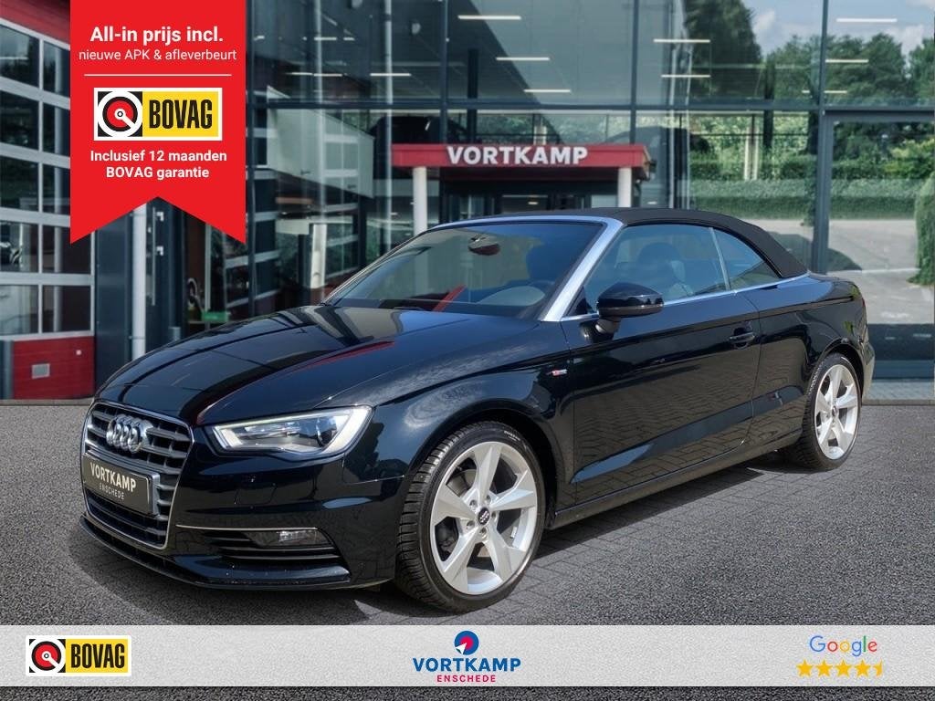 Audi A3 1.4 TFSI S-LINE ALCAN-LEDER/CRUISE/PDC/CLIMA/STOELVE, Auto's, 125 pk, Gebruikt, 1340 kg, 4 cilinders