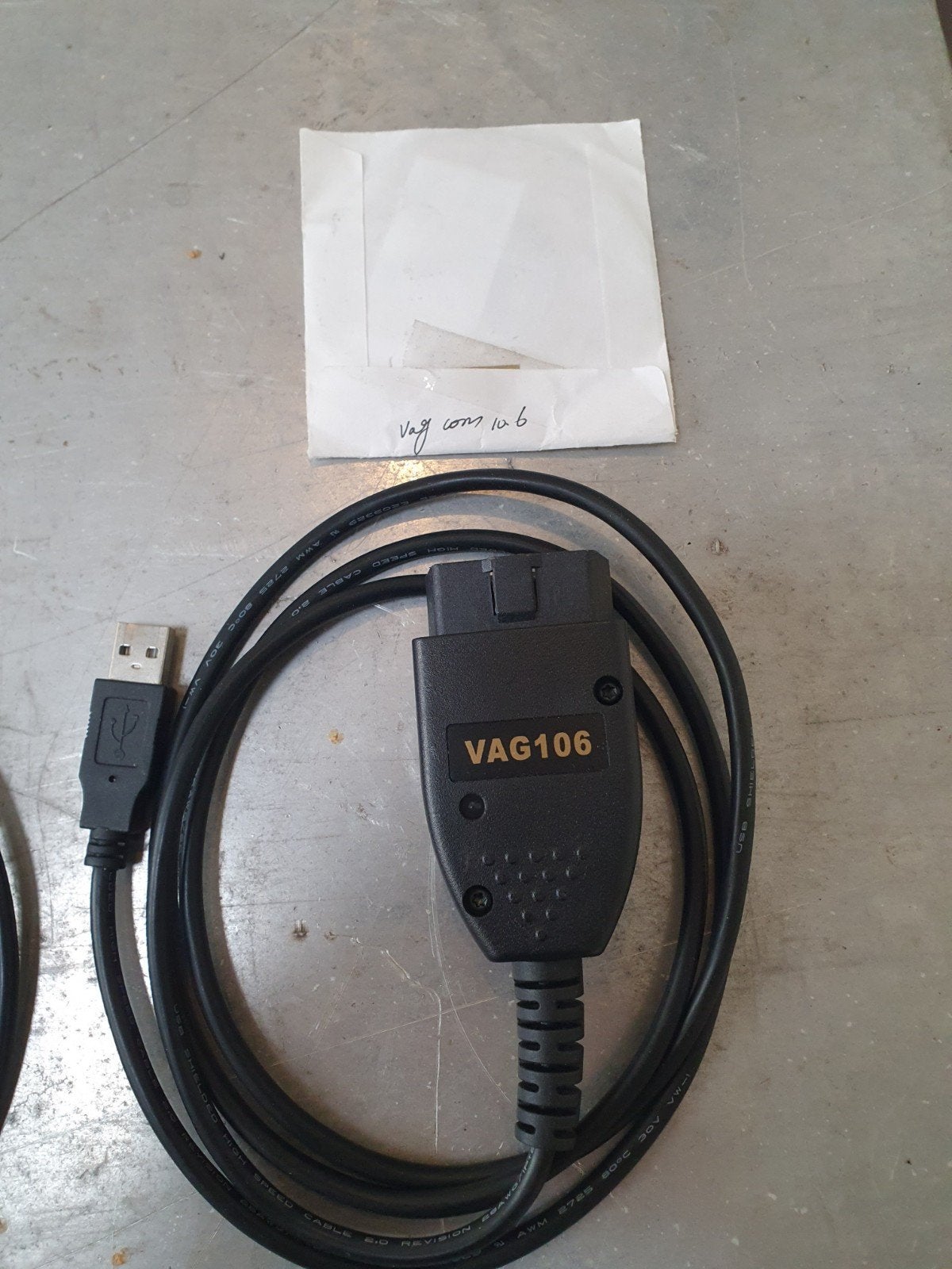 vag 106 diagnose kabel uitlezen/programeren vagcom, Ophalen of Verzenden, Zo goed als nieuw