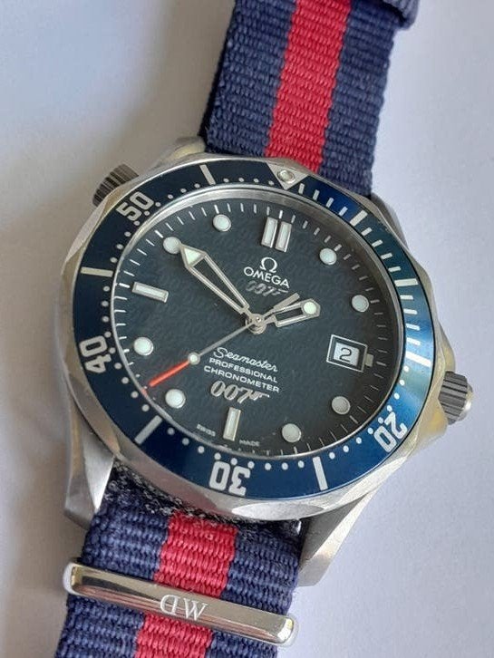 Omega seamaster diver 300 James Bond 2231.80.00, Sieraden, Tassen en Uiterlijk, Horloges | Heren, Ophalen of Verzenden