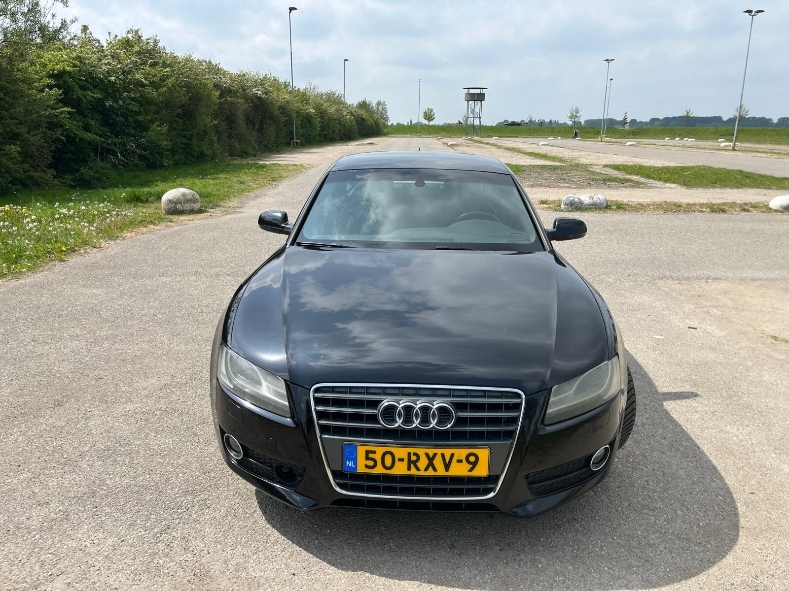 Audi A5 2.0 Tfsi 132KW Sportback 2011 Zwart S-line, Auto's, Voorwielaandrijving, Automatische klimaatregeling, 15 km/l, Zwart