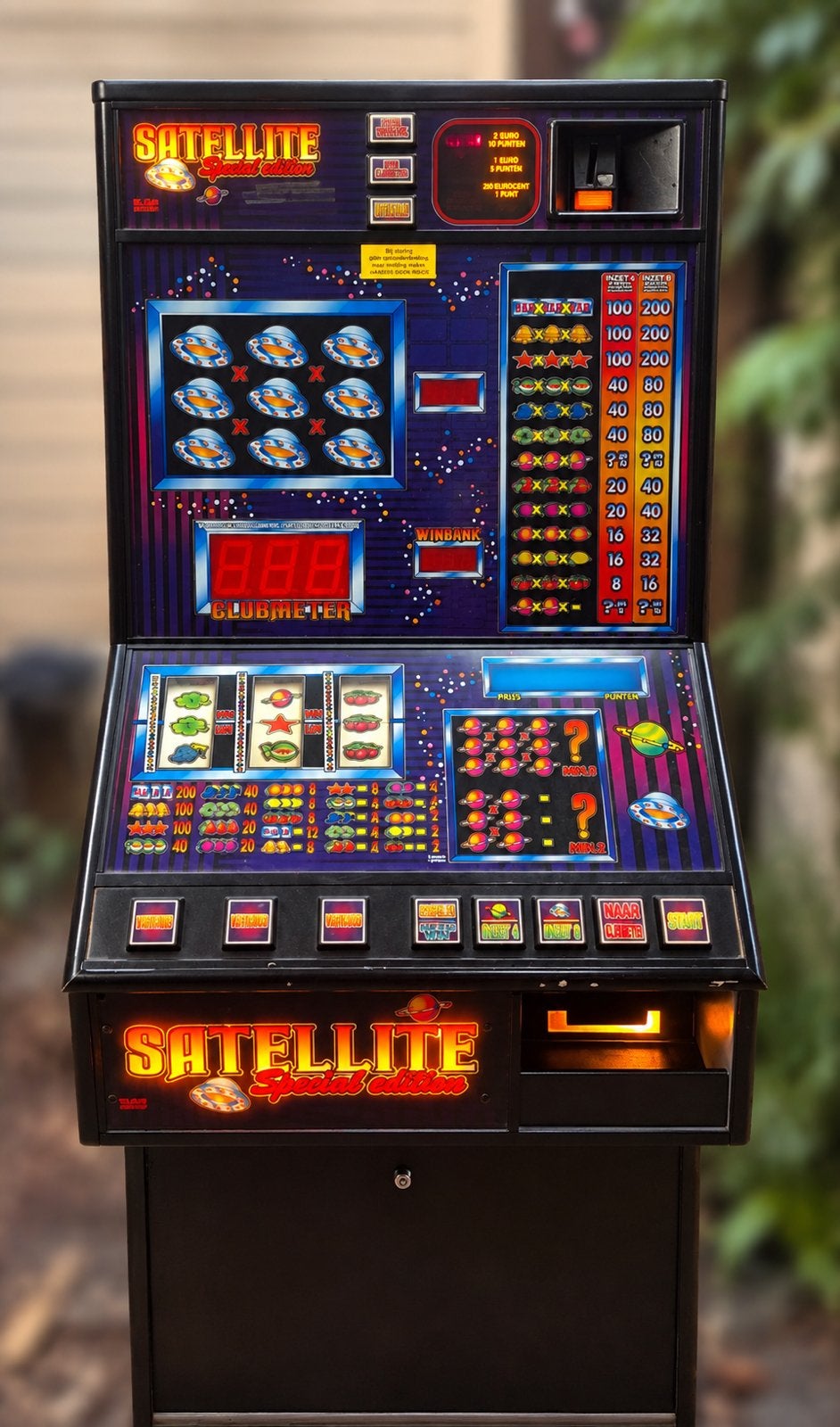 ELAM Satellite Special Edition Gokkast 1998 - Werkend, Euro, Ophalen, Gebruikt, Met sleutels
