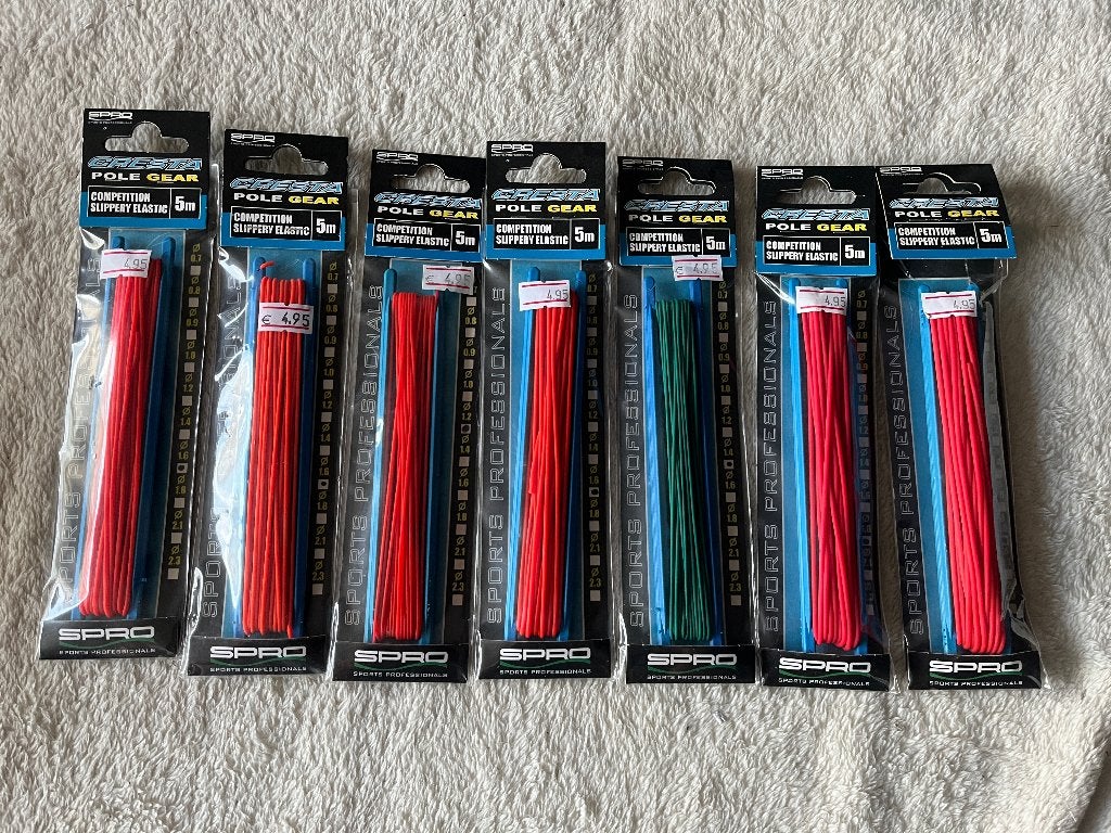 adv 114 / NIEUW mixset 7 pakjes elastiek CRESTA, Ophalen of Verzenden, Nieuw, Overige typen