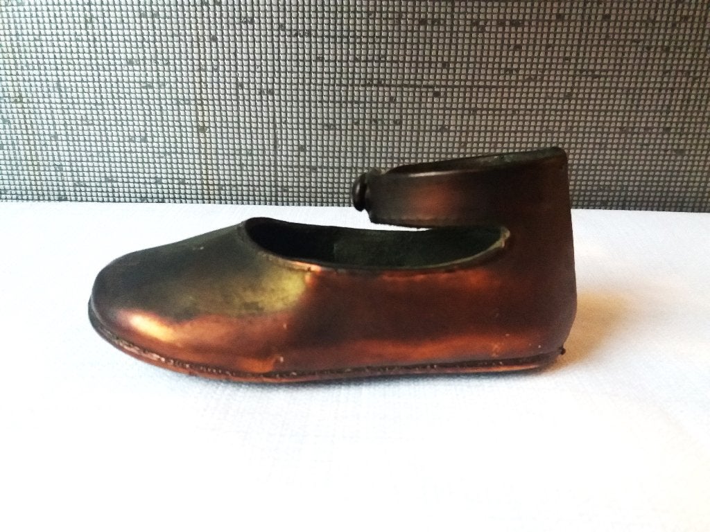 baby schoentje in brons, Antiek en Kunst, Verzenden