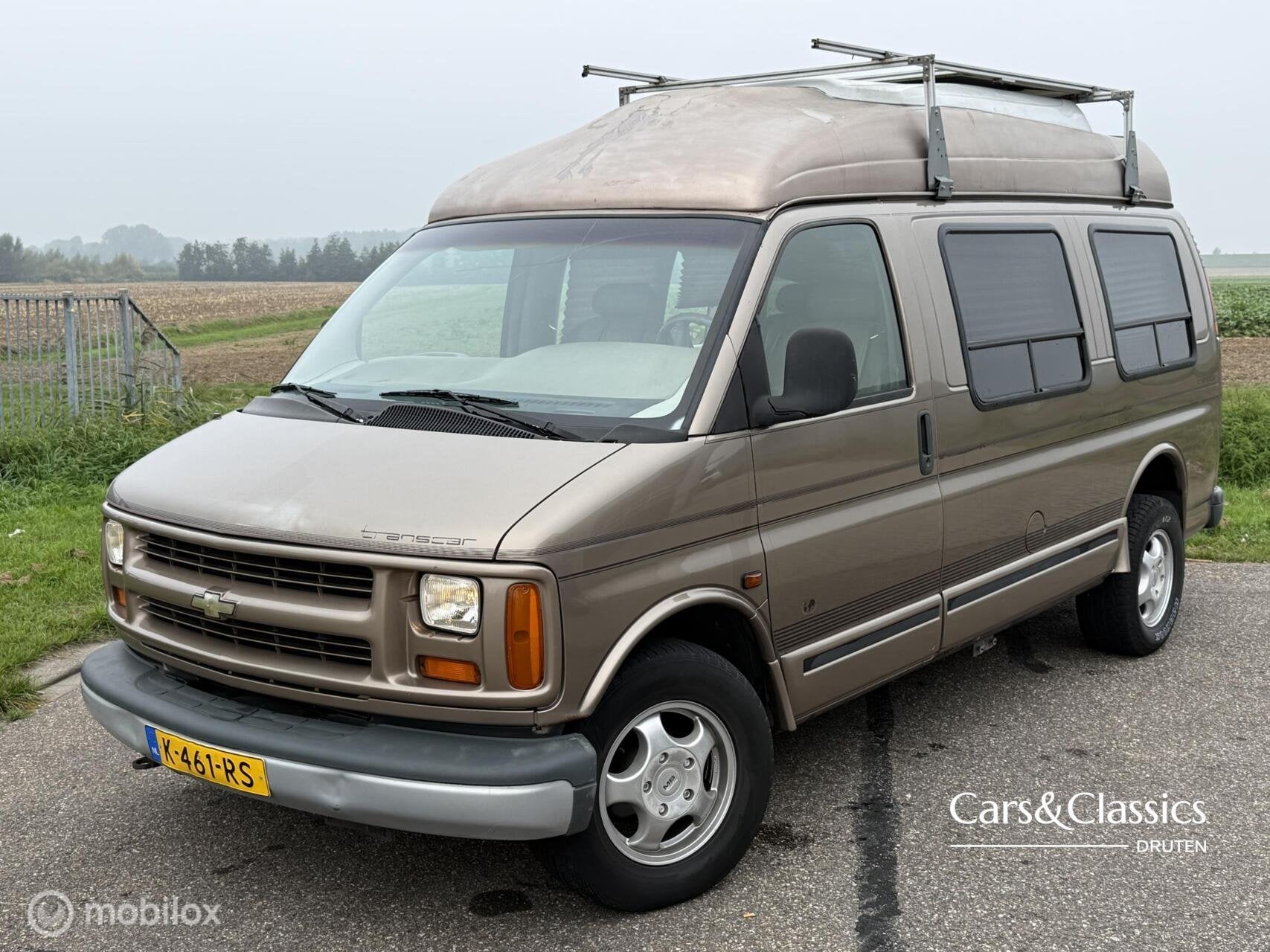 Chevrolet Transcar 2000 - Chevy camper van - LPG G3, Auto's, Euro 2, Gebruikt, 8 cilinders, Overige carrosserieën