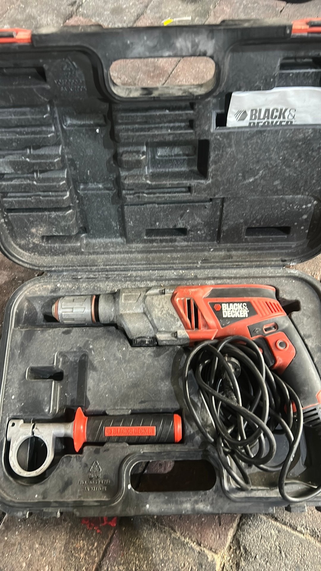 Boormachine black en decker, Ophalen of Verzenden, Zo goed als nieuw, Boormachine