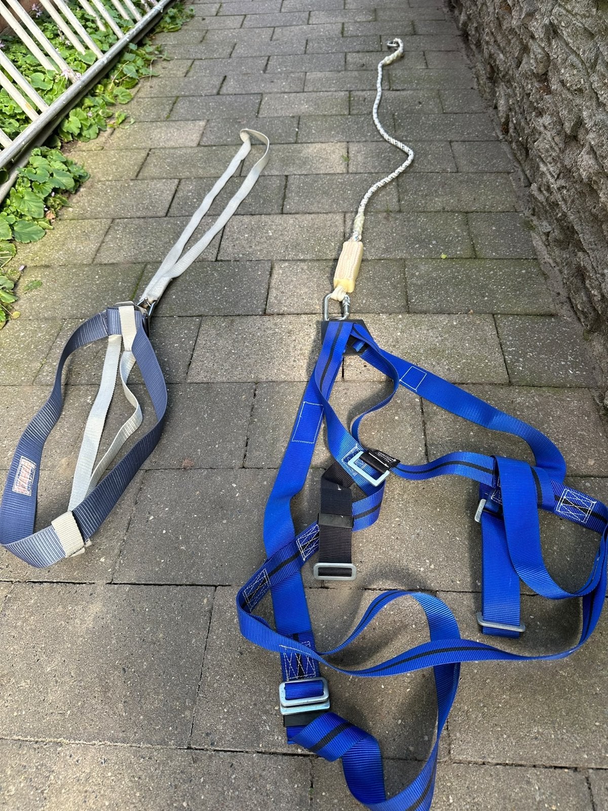 Valbeveiliging set: Miller Titan harnas en Plastimo, Ophalen of Verzenden, Gebruikt