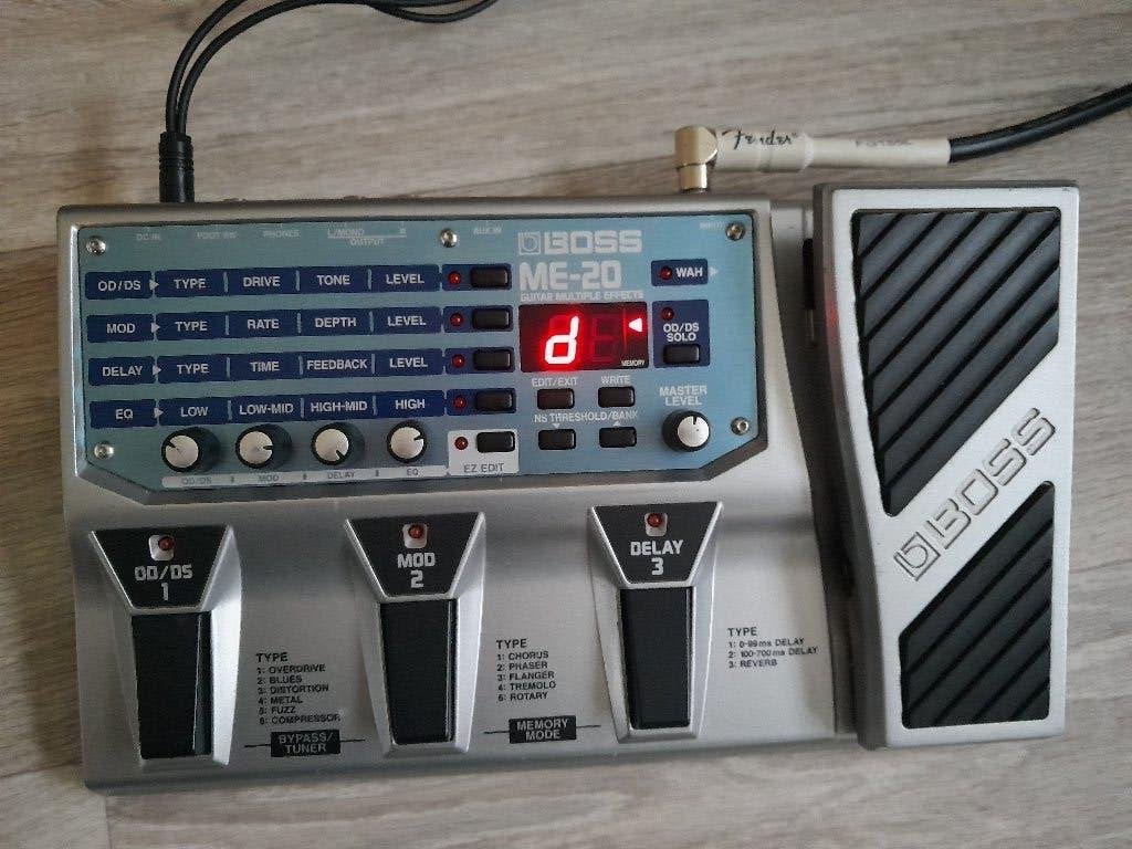 Boss ME 20 Multi Effects, Ophalen of Verzenden, Gebruikt, Multi-effect