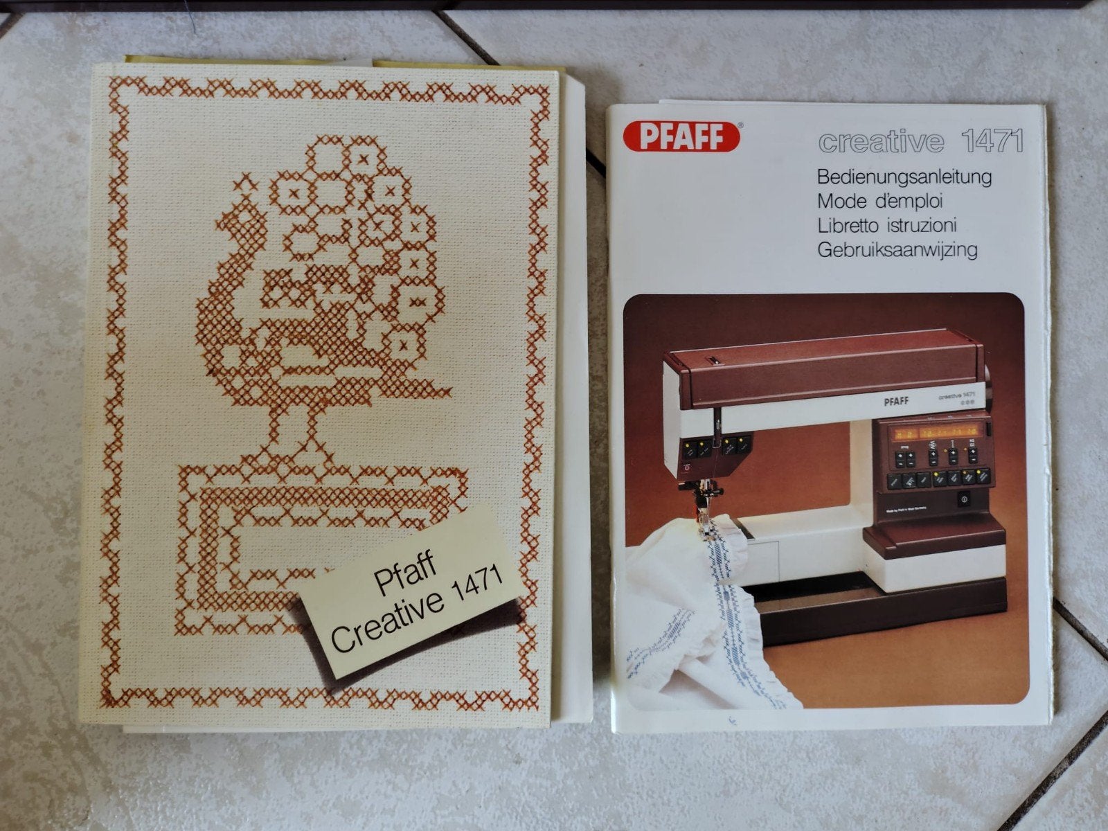 Zeer goed werkende Pfaff naaimachine - Creative 1471, Hobby en Vrije tijd, Naaimachines en Toebehoren, Ophalen