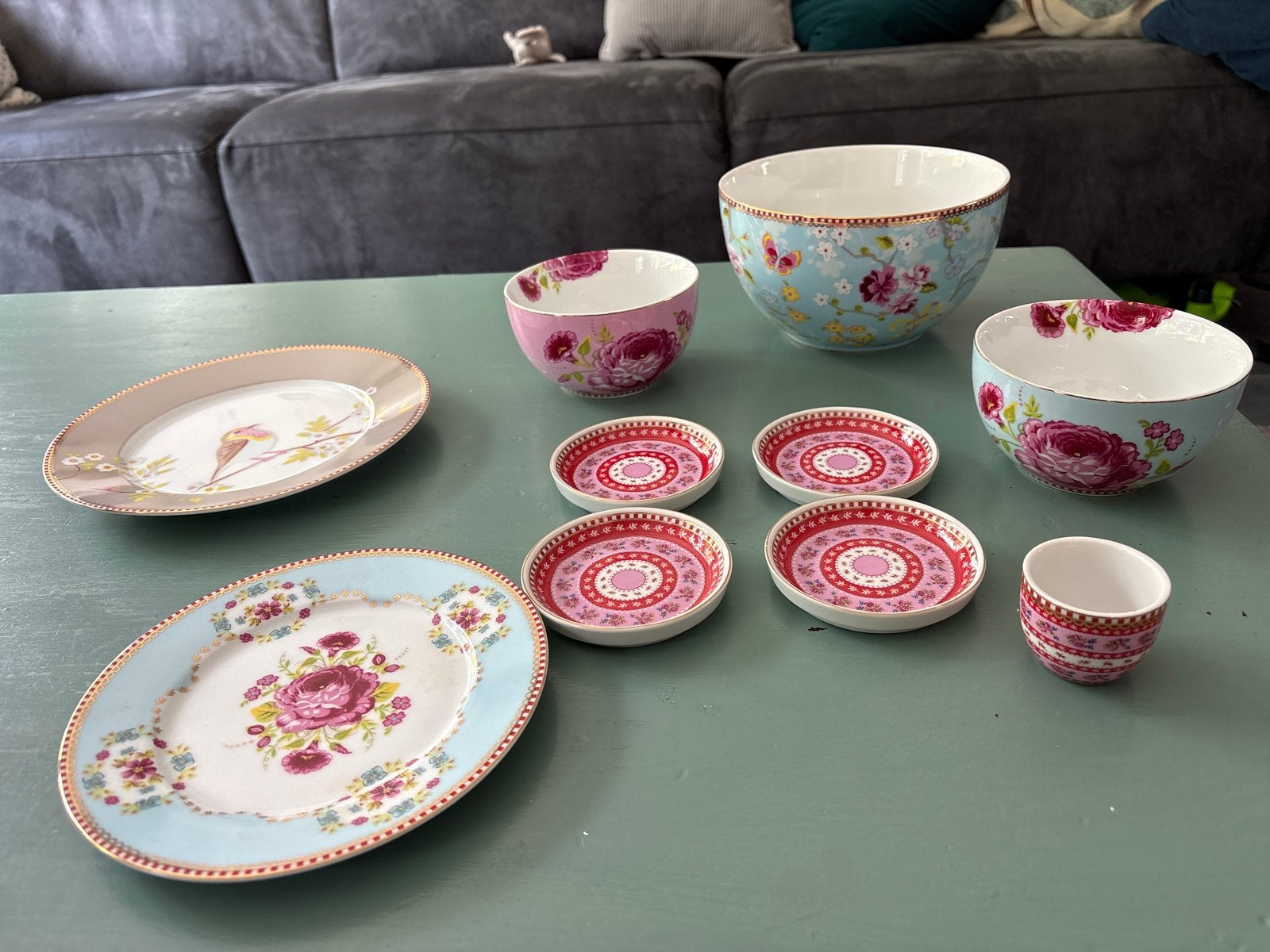 Pip Studio servies set - diverse borden en kommen, Ophalen, Pip Studio, Zo goed als nieuw, Bord(en)