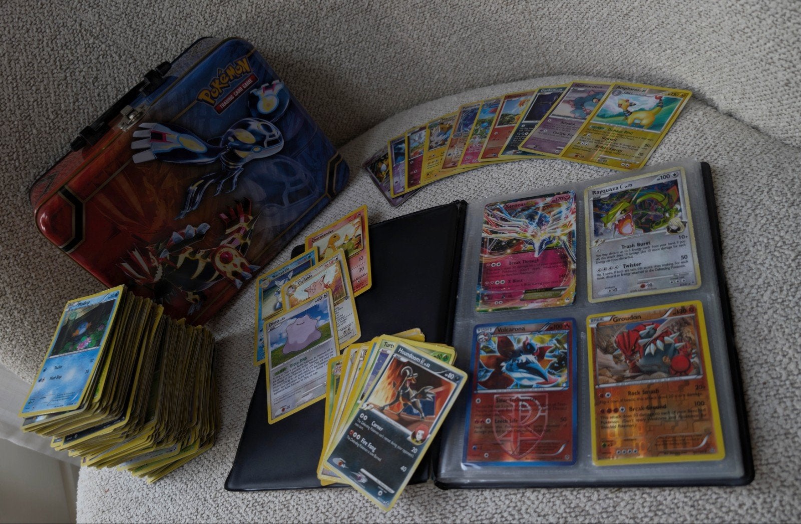 Pokémon kaarten verzameling 320+ stuks | Vanaf 1995, Verzenden, Gebruikt, Meerdere kaarten
