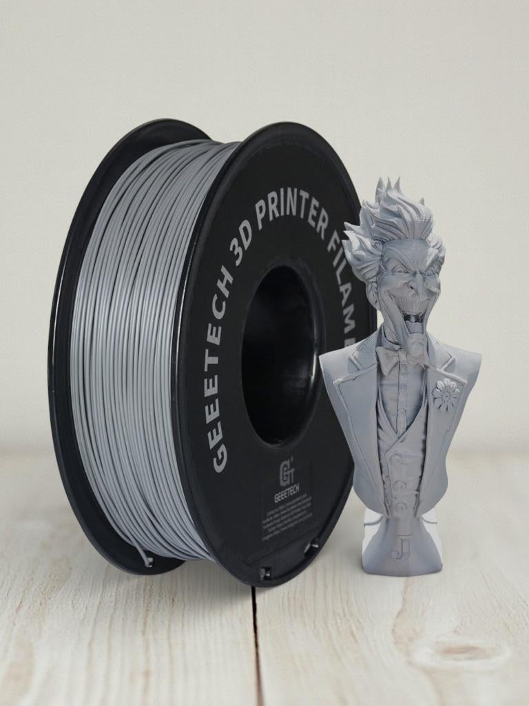 PLA Grijs 1kg, 3d filament 1,75mm 3d print filament draad, Computers en Software, 3D-printerbenodigheden, Nieuw, Ophalen of Verzenden
