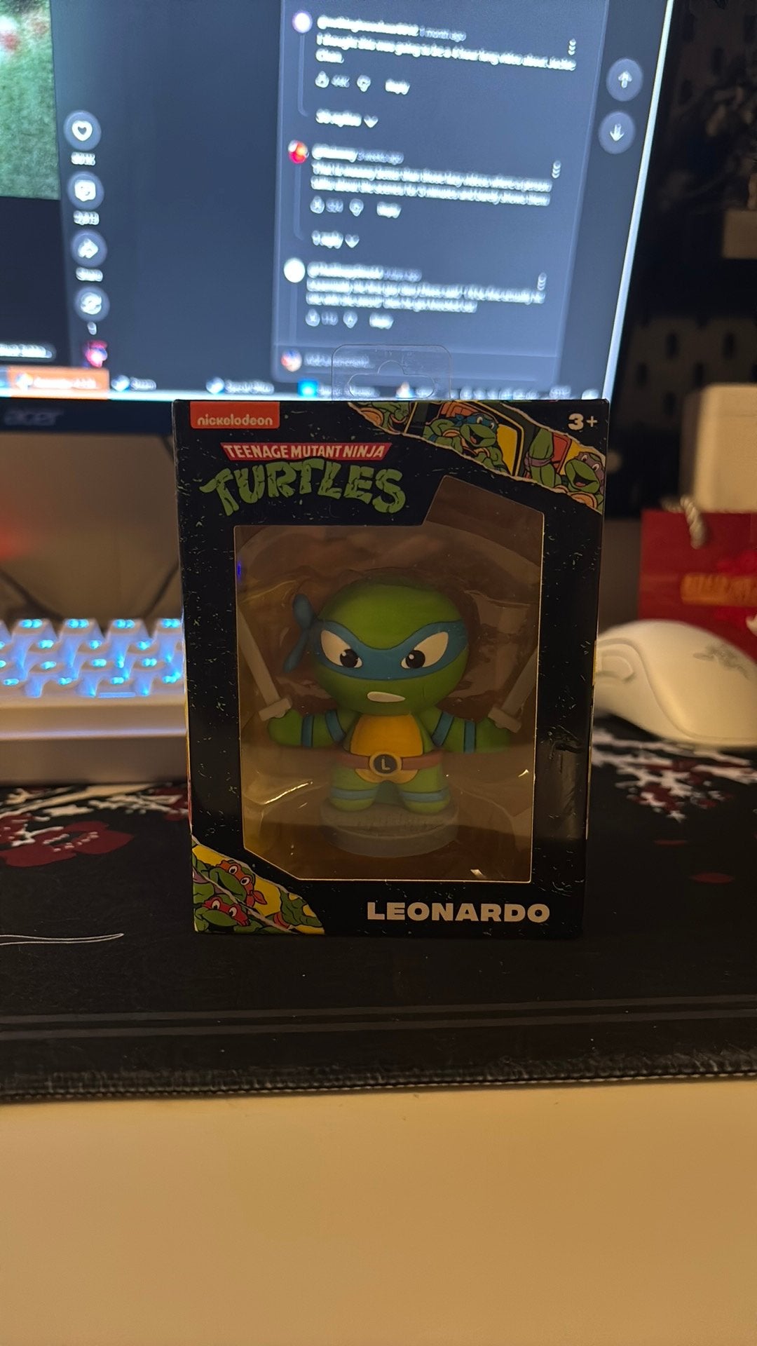 Leonardo ninja turtle, Ophalen of Verzenden, Zo goed als nieuw