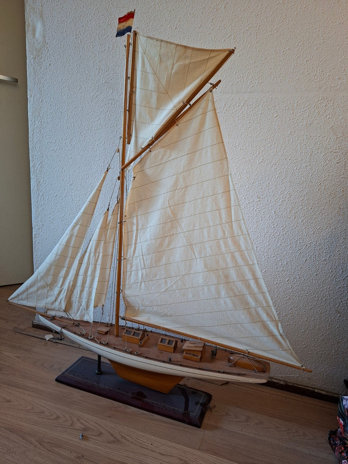 Gedetailleerd Zeilboot Model - (72 cm excl. Boegspriet), Ophalen, Gebruikt, Groter dan 1:32, Overige merken