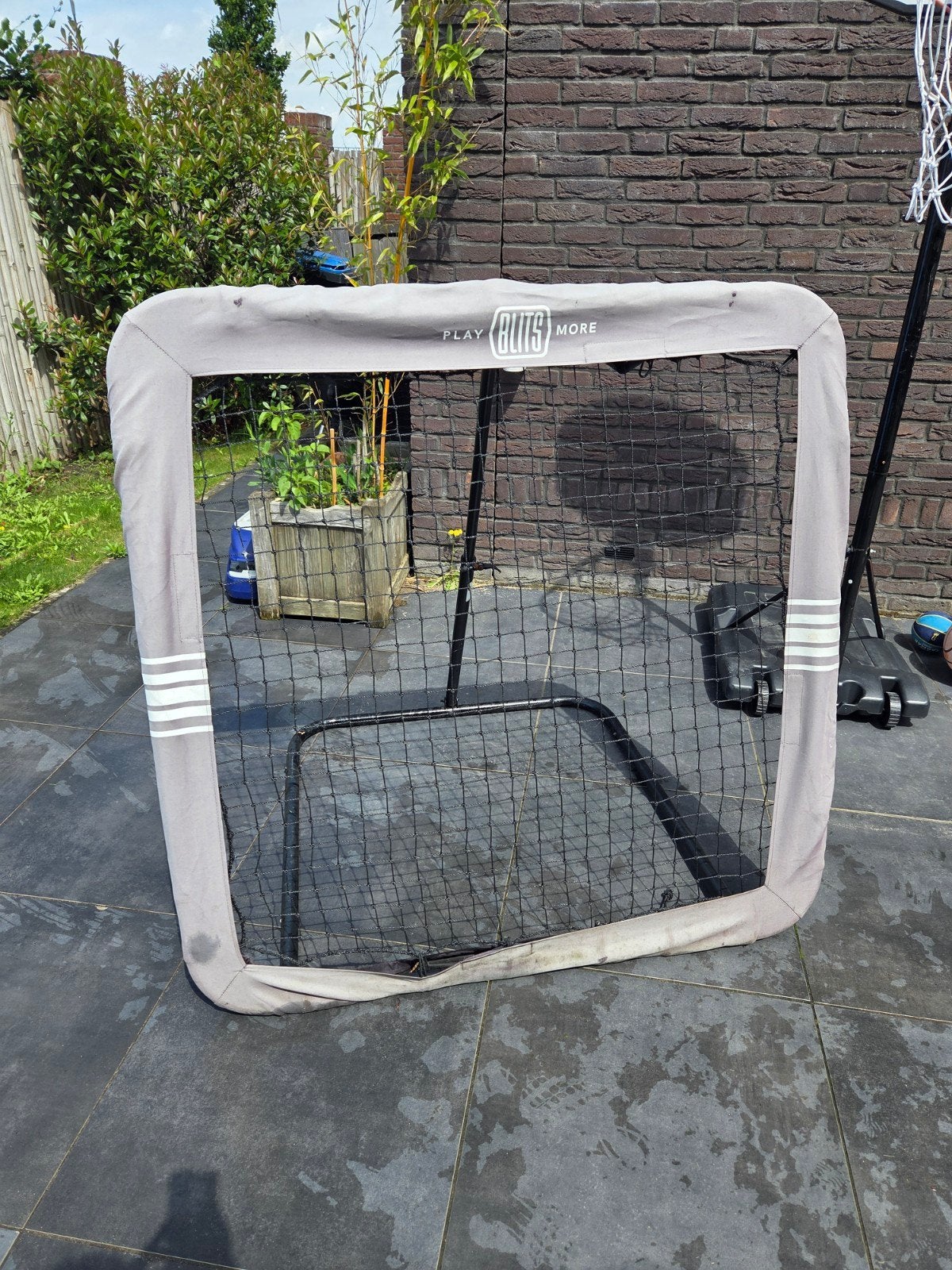 Blits Play More Rebounder Voetbal/Basketbal, Ophalen, Zo goed als nieuw