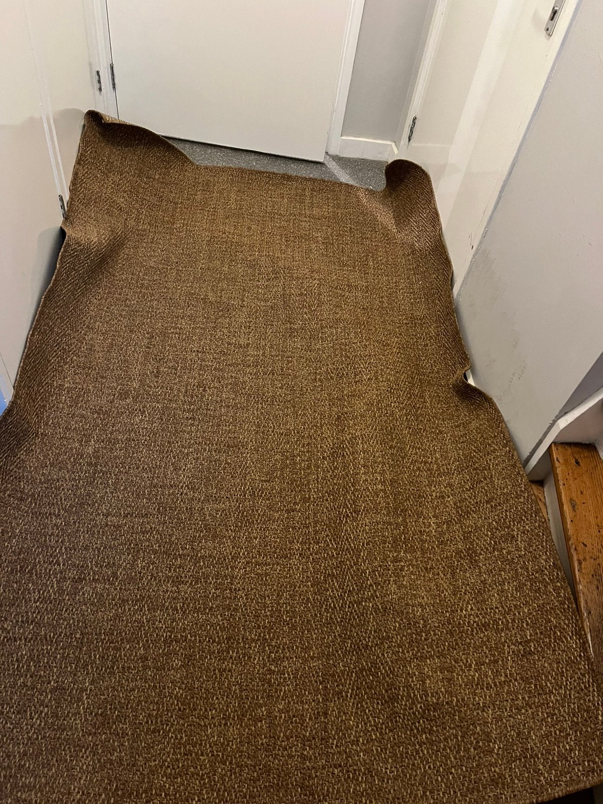 Vloerkleed, Ophalen, Gebruikt, Bruin, 150 tot 200 cm